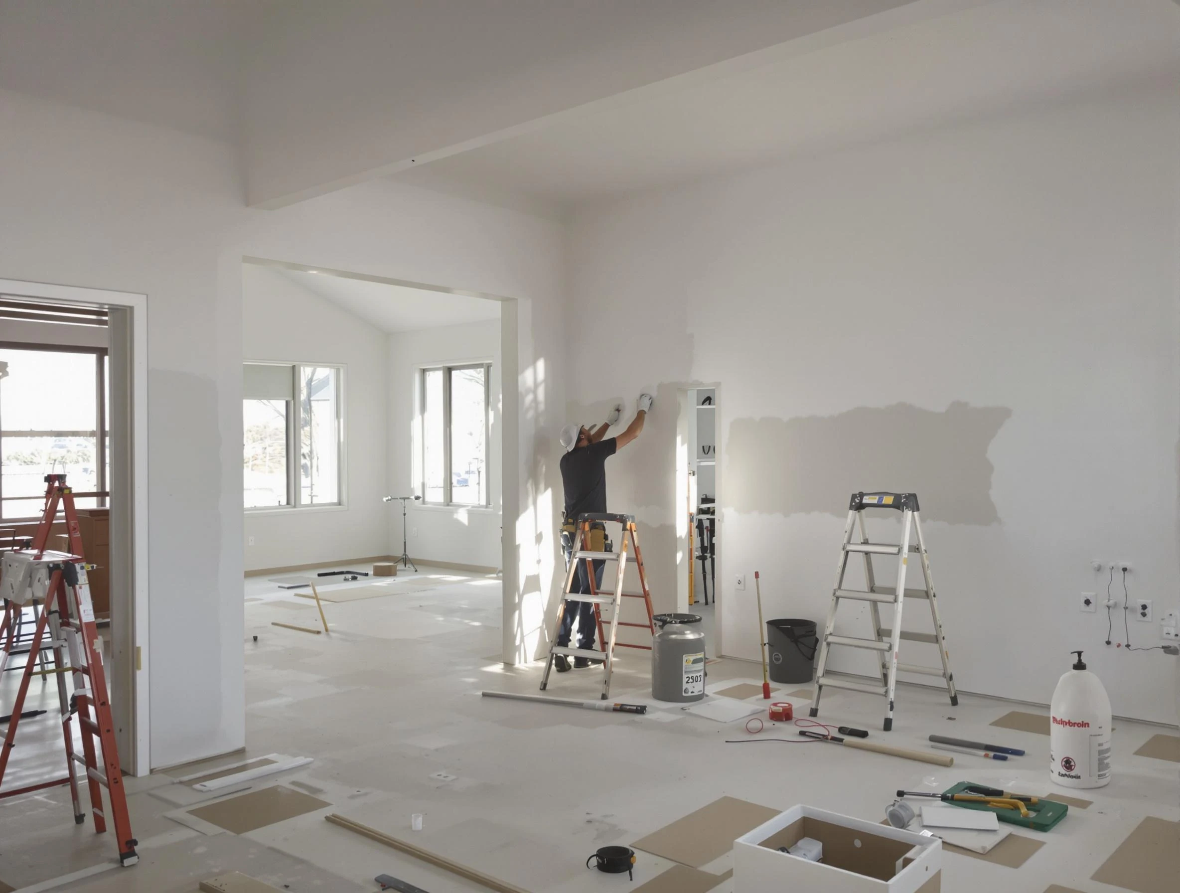 Detailed drywall installation with Cleveland Heights House Painters in Cleveland Heights